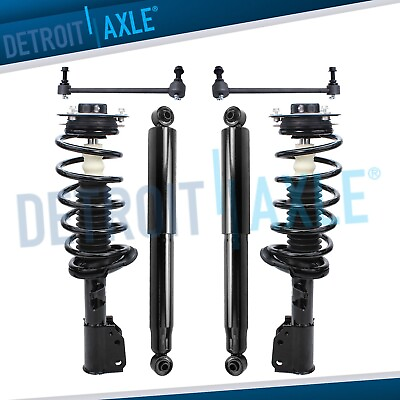 #ad Front Struts Coil Spring Rear Shocks Sway Bars for Chevy Equinox Pontiac Torrent $224.14