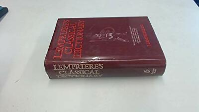 #ad Lempriere#x27;s Classical Dictionary by J. Lempriere DD Book The Fast Free Shipping $11.38