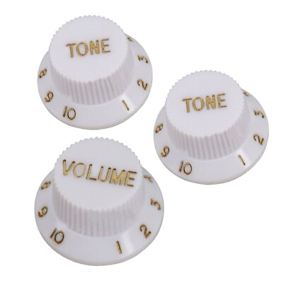 #ad Enhance Your For Guitar#x27;s Tone and Control with 3PCS TONE Control Knobs $6.67