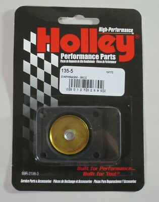 #ad Holley Carburetor Accelerator Pump Diaphragm 135 5 $13.15