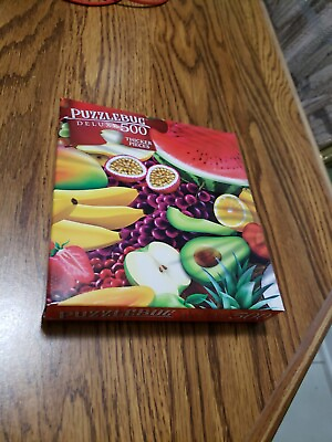 #ad Jigsaw Puzzle 500 piece Fresh Fruits Puzzlebug Deluxe 20quot; X 12quot; New $9.50