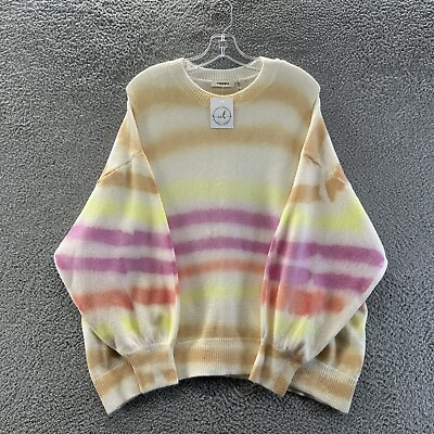 #ad Adora Sweater Women#x27;s S M Multicolored Long Sleeve Sweater Ladies S M $10.46
