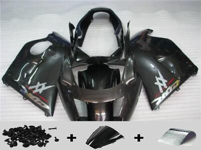 #ad MSA Plastic Injection Black Fairing ABS Fit for Honda 1996 2007 CBR1100XX k006 $579.99