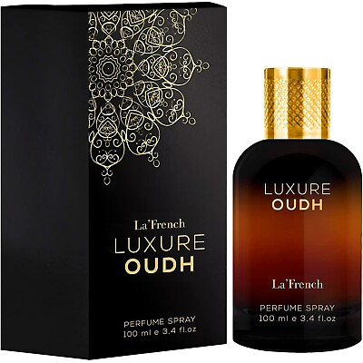 #ad La French Perfume Premium Long Lasting Mens Luxure Oudh Perfume Body Spray 100ML $25.07