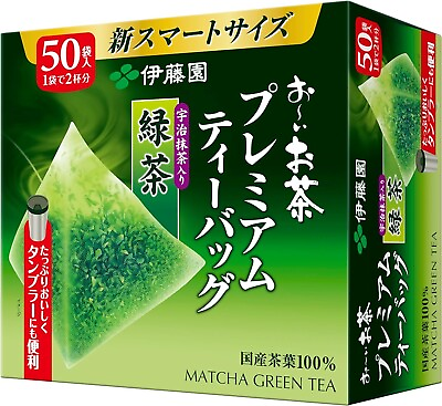 #ad Itoen Oi Ocha Premium Tea Bag Uji Matcha Green Tea 1.8g x 50 bags JAPAN $10.00