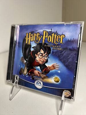 #ad PC CD ROM Harry Potter The Sorcerers Stone In Case w CD Key USED Free Ship $12.99