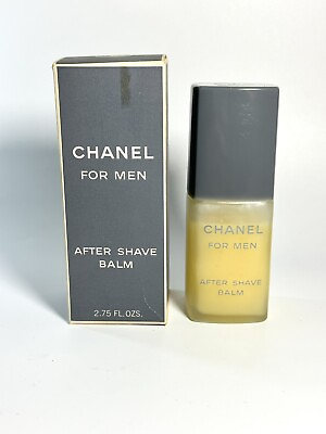 Vintage Chanel For Men After Shave Balm 2.75 fl. ozs. RARE $75.00