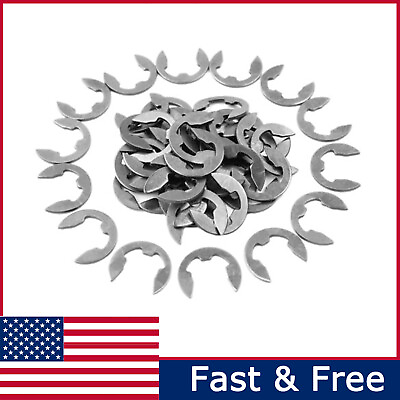 #ad 50pcs Clip For STIHL MS170 MS180 MS250 MS260 MS290 Clutch Sprocket E Clips $11.67