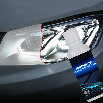 #ad Innovative Car Headlights Polish Repair Fluid Liquid Scratch Lamp Renovation Kit $2.70