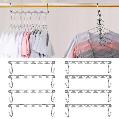 #ad White Metal Wire Plain Hangers Clothes Shirt Hanger $22.89