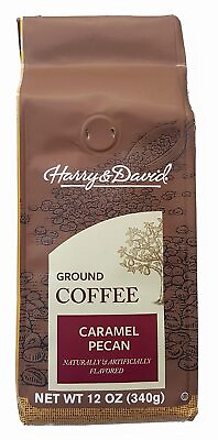 #ad 6 Pack Harry amp; David Ground Coffee Caramel Pecan Flavor 12 oz each. $39.99