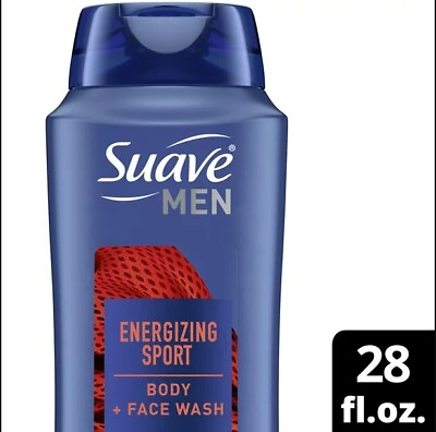 Suave Men Sport Body Wash Fragrance Body Wash and Shower Gel 28 oz $5.89