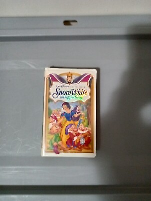 #ad Snow White and the Seven Dwarfs VHS Gift Walt Disney#x27;s Masterpiece Rare 1994 $4.00