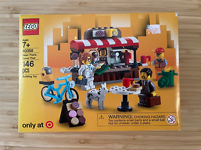 #ad LEGO Promo Target Exclusive: Bean There Donut That 40358 NEW UNOPENED $16.99