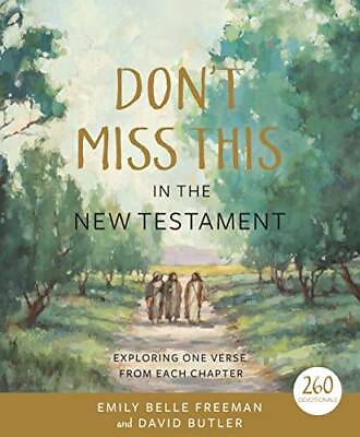 #ad Dont Miss This in the New Testament: Exploring One Verse from Each Cha GOOD $5.24