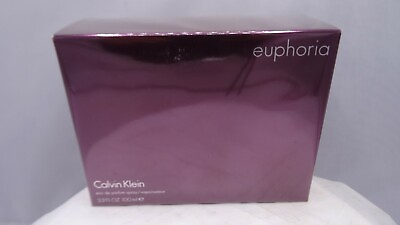 Euphoria Perfume by Calvin Klein 3.3 3.4 oz EDP Spray for Women NEW $49.95