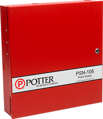 #ad PSN 106 Potter 10 AMP 6 NAC Power Supply $460.00