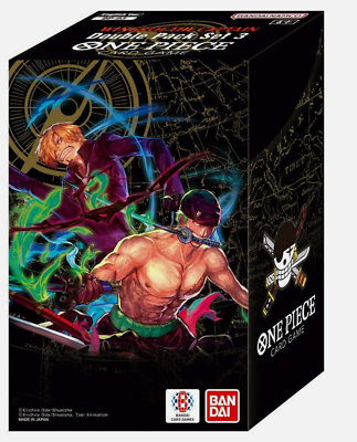 #ad ONE PIECE WINGS OF THE CAPTAIN DOUBLE PACK SET DP 03 ENGLISH $19.99