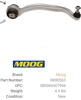 #ad Brand NEW Moog steering and suspension Control Arm .RK80563 $50.00