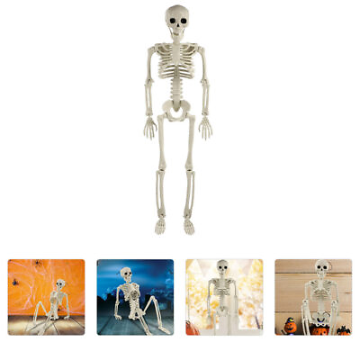 #ad Full Body Bone Human Skeleton Model Halloween Full Body Skeleton $11.54