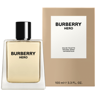 Burberry Hero 3.3 oz EDT Cologne for Men Brand New In Box $64.94