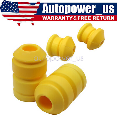 #ad Pack 4 Car Yellow Front Rear Jounce Bumper Axle 15295277 15783030 for Hummer H3 $22.59