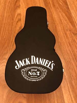 #ad #ad RARE Full Set JACK DANIELS 70CL GUITAR BOTTLE HOLDING CASE FROM THE UK 0 $250.69