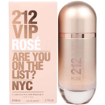 #ad 212 VIP ROSE by Carolina Herrera perfume for her EDP 2.7 oz New in box $68.53
