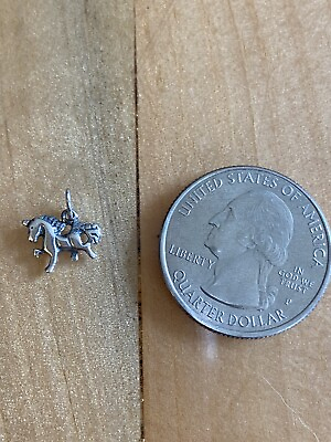 #ad New Sterling Silver Unicorn Pendant $15.99