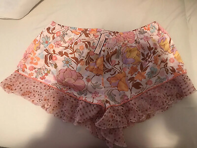 #ad #ad Victoria Secret Sleepwear Shorts Pink Floral Multicolor Size M New With Tags $11.99