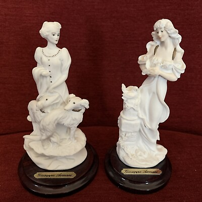 Giusepe Armani set of two mini sculpures florence Italy $65.00