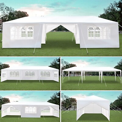 #ad 10#x27;x10#x27;20#x27;30#x27; Party Wedding Canopy Tent Outdoor Gazebo Pavilion Event with Walls $120.50