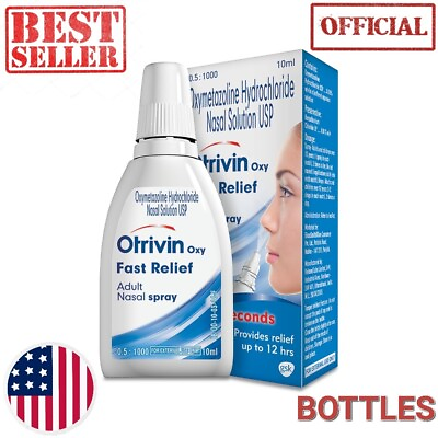 #ad Otrivin Oxy Fast Relief Adult Nasal Spray OFFICIALLY USA WHOLESALE 10ml EXP.2025 $21.94