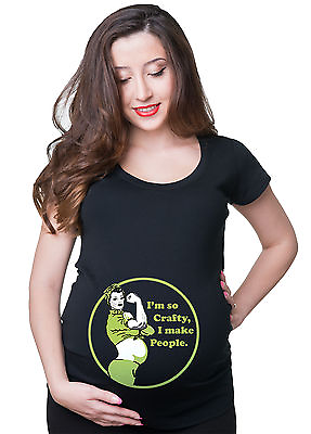 #ad I make people Pregnancy T shirt Maternity Tee Shirt Shower gift maternity Tee $21.99