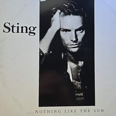 #ad #ad Sting Nothing Like The Sun 2 LP Vinyl SP 6402 1987 Record $15.00