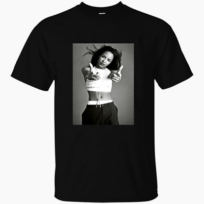 #ad Inspired by Aaliyah#x27;s Singer Women Men T shirt Size S M L 234XL U1008 $13.29