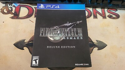 #ad Final Fantasy 7 remake ps4 Deluxe $110.00