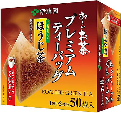 #ad Itoen Uji Matcha Ocha Japanese Houji Tea Bag 50 bags Made in JAPAN $12.42