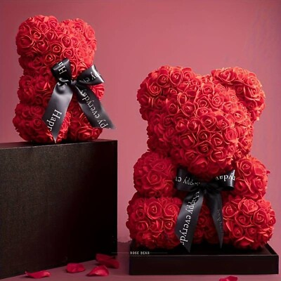 #ad Luxury Gift Rose Bear Valentine Day 2024 $49.99