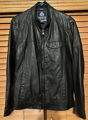 #ad American Rag Mens Leather Jacket Medium $25.00
