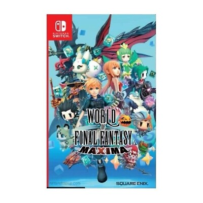 #ad World of Final Fantasy Maxima Switch Brand New Game 2018 Action Adventure RPG $46.50