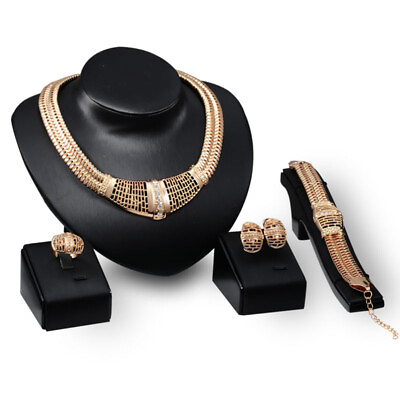 #ad Weding Jewerly for Woman Necklace Earings Bracelet Earrings $9.99