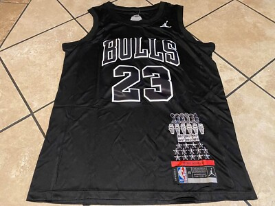 MVP Jordan #23 Michael Chicago Bulls Men#x27;s Color Black Jersey $29.97