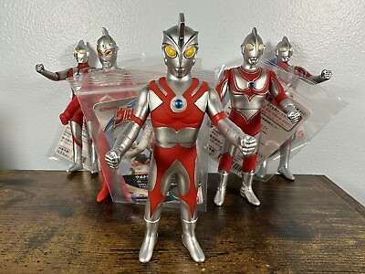 #ad Bandai Ultraman 5 Brothers Ultra Hero Series 500 Ultraman Zoffy Seven Jack Ace $74.99