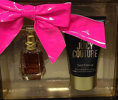 #ad I Am Juicy Couture 2 Pc Gift Set 1.0 FL OZ EDP Spray 4.2 FL OZ Body Lotion $39.99