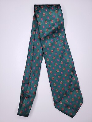 #ad S Marco Venezia Mens Formal Necktie 55quot;Lx3.5quot;W Green Neck Tie $13.60