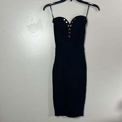 #ad Windsor Black Strapless Mini Women#x27;s Dress Size Small $13.00