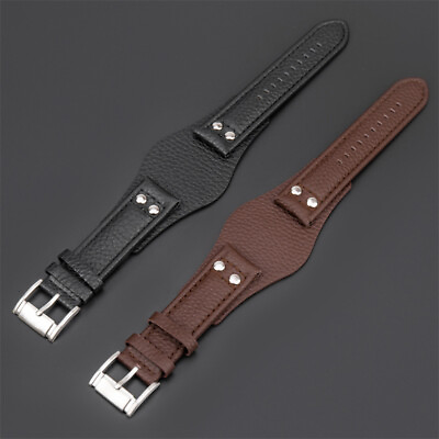 #ad 22mm Genuine Leather Watch band For Fossil CH2564 CH2565 Watch Steel Buckle $12.68