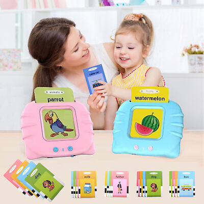 #ad Educational Early Electronic Toys Card Reader Kindergarten Kids Learning Machine $19.37
