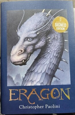#ad Christopher Paolini Eragon Signed Edition Book $55.00